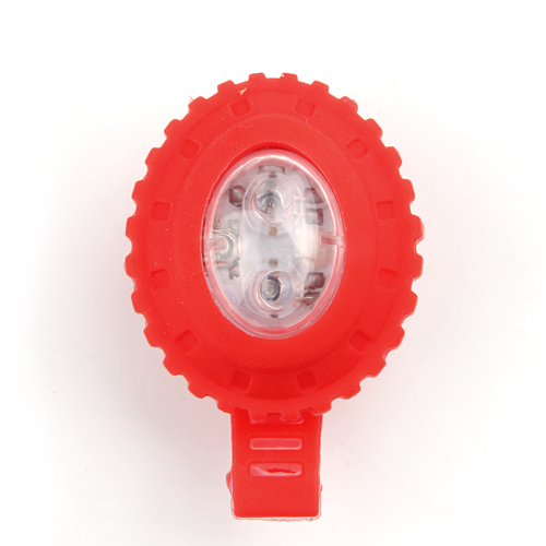 2-LED 3-Mode Bicycle Lights Red Light Color Randomly